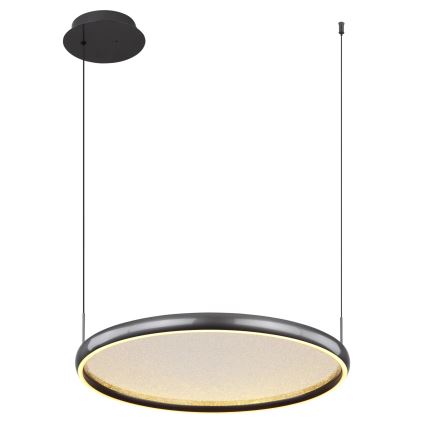Globo - Lámpara de araña LED regulable LED/36W/230V 2700-6000K negro + control remoto