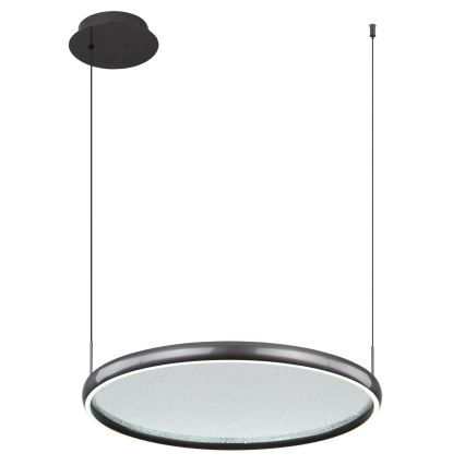 Globo - Lámpara de araña LED regulable LED/36W/230V 2700-6000K negro + control remoto