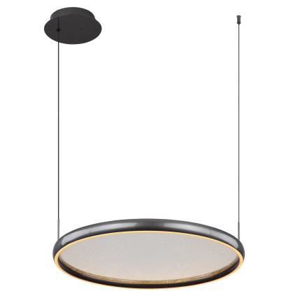 Globo - Lámpara de araña LED regulable LED/36W/230V 2700-6000K negro + control remoto