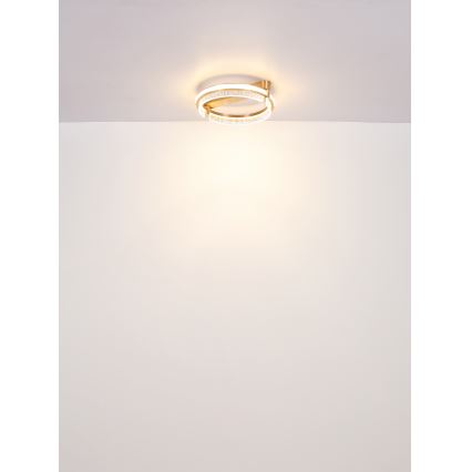 Globo - LED Plafón de cristal regulable LED/36W/230V 2700K-6000K + control remoto
