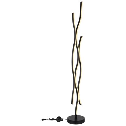 Globo - Lámpara LED de pie LED/28W/230V 3000K negro
