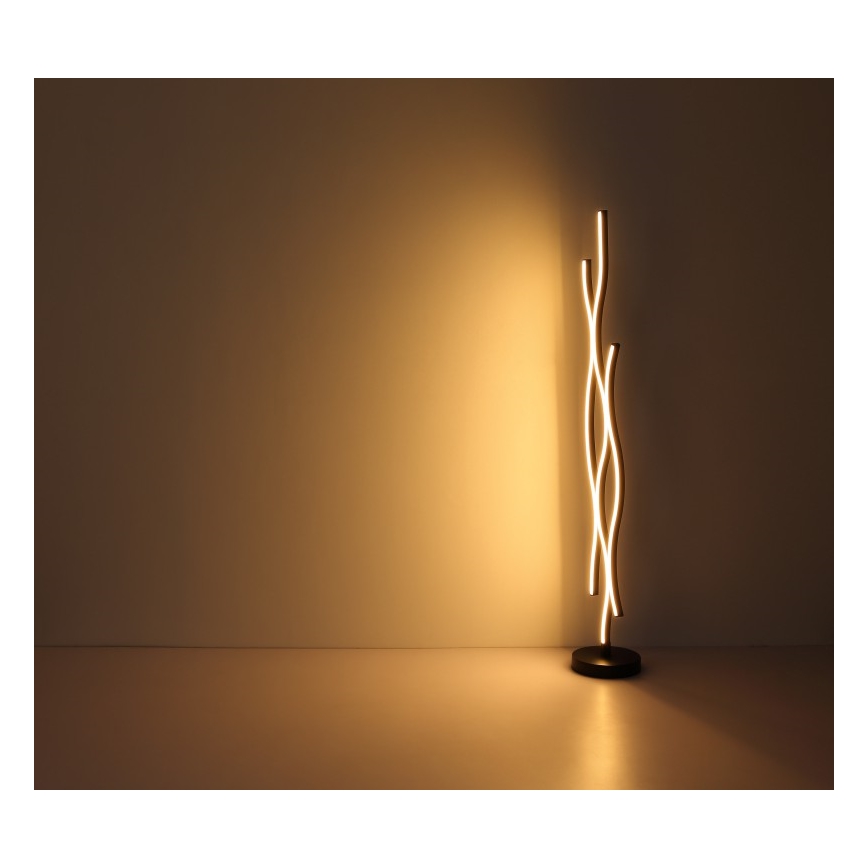 Globo - Lámpara LED de pie LED/28W/230V 3000K negro