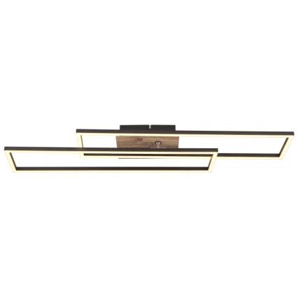 Globo - Plafón LED LED/30W/230V 3000K 60x80 cm negro