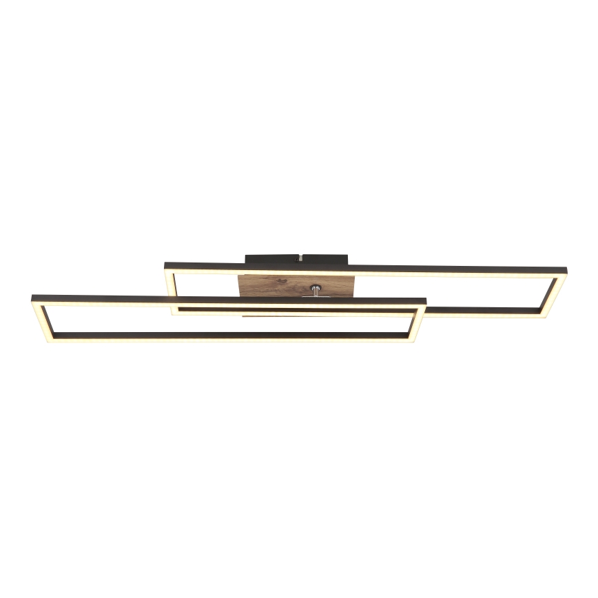Globo - Plafón LED LED/30W/230V 3000K 60x80 cm negro