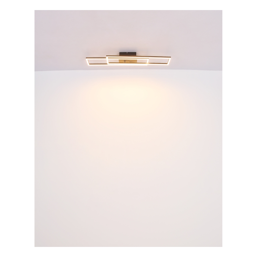 Globo - Plafón LED LED/30W/230V 3000K 60x80 cm negro