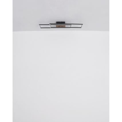 Globo - Plafón LED LED/30W/230V 3000K 60x80 cm negro