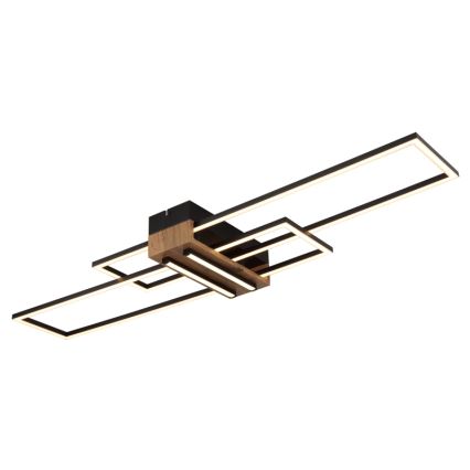 Globo - Plafón LED LED/40W/230V 3000K 25x100 cm negro