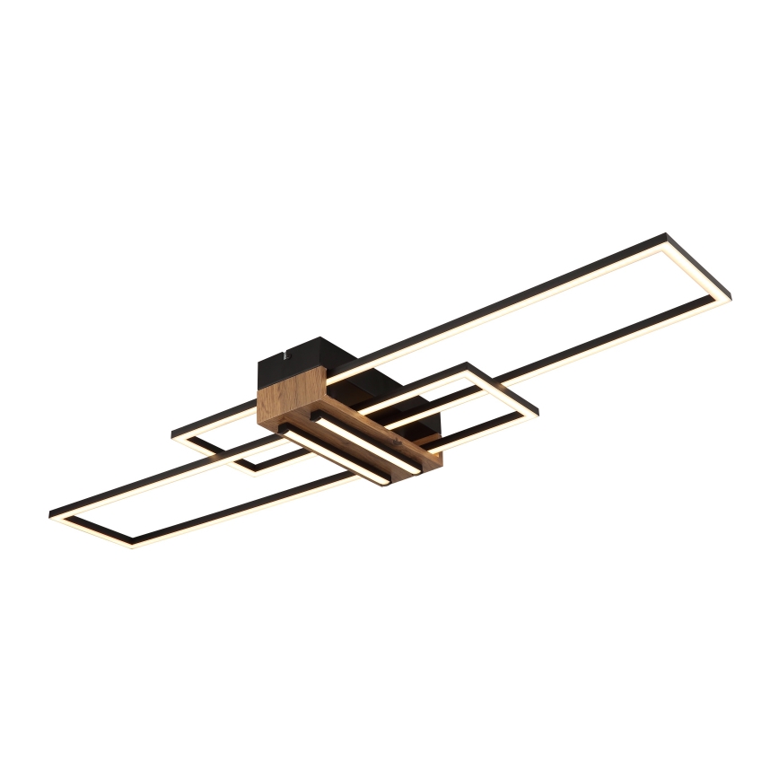 Globo - Plafón LED LED/40W/230V 3000K 25x100 cm negro