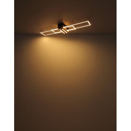 Globo - Plafón LED LED/40W/230V 3000K 25x100 cm negro
