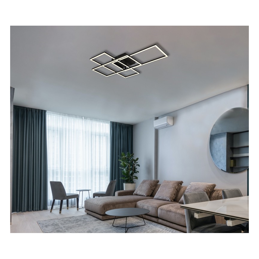 Globo - Lámpara de techo LED regulable LED/40W/230V 2700-6500K 51x74 cm Wi-Fi Tuya + mando a distancia
