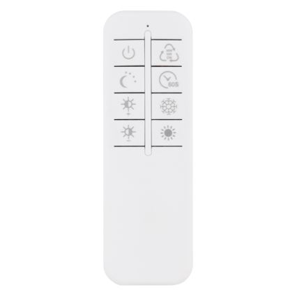 Globo - Lámpara de techo LED regulable LED/40W/230V 2700-6500K 51x74 cm Wi-Fi Tuya + mando a distancia