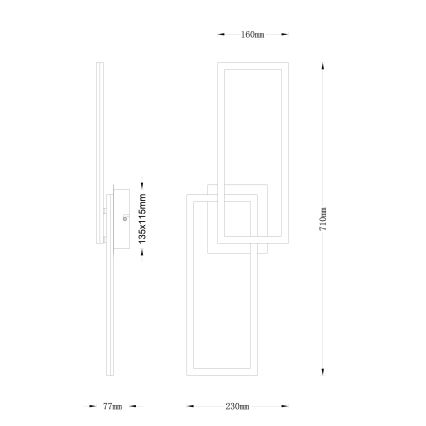 Globo - Lámpara de techo LED regulable LED/24W/230V 2700-6000K + mando a distancia