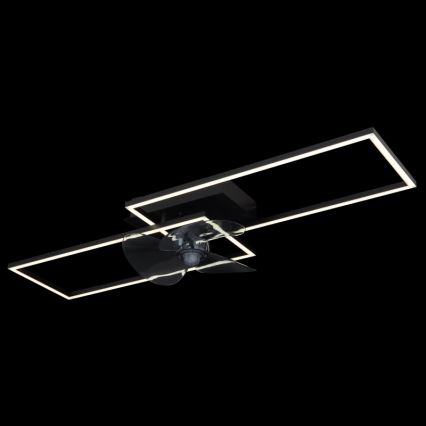 Globo - Lámpara de techo LED regulable con ventilador LED/38W/230V 3000-6500K + mando a distancia