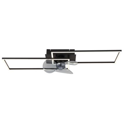 Globo - Lámpara de techo LED regulable con ventilador LED/38W/230V 3000-6500K + mando a distancia