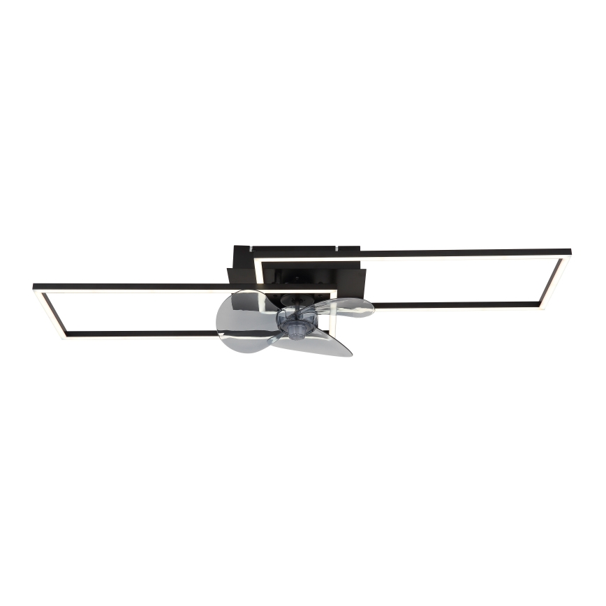 Globo - Lámpara de techo LED regulable con ventilador LED/38W/230V 3000-6500K + mando a distancia