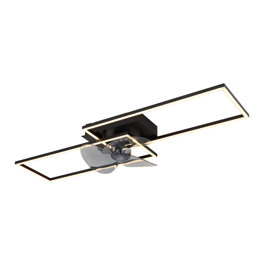 Globo - Lámpara de techo LED regulable con ventilador LED/38W/230V 3000-6500K + mando a distancia