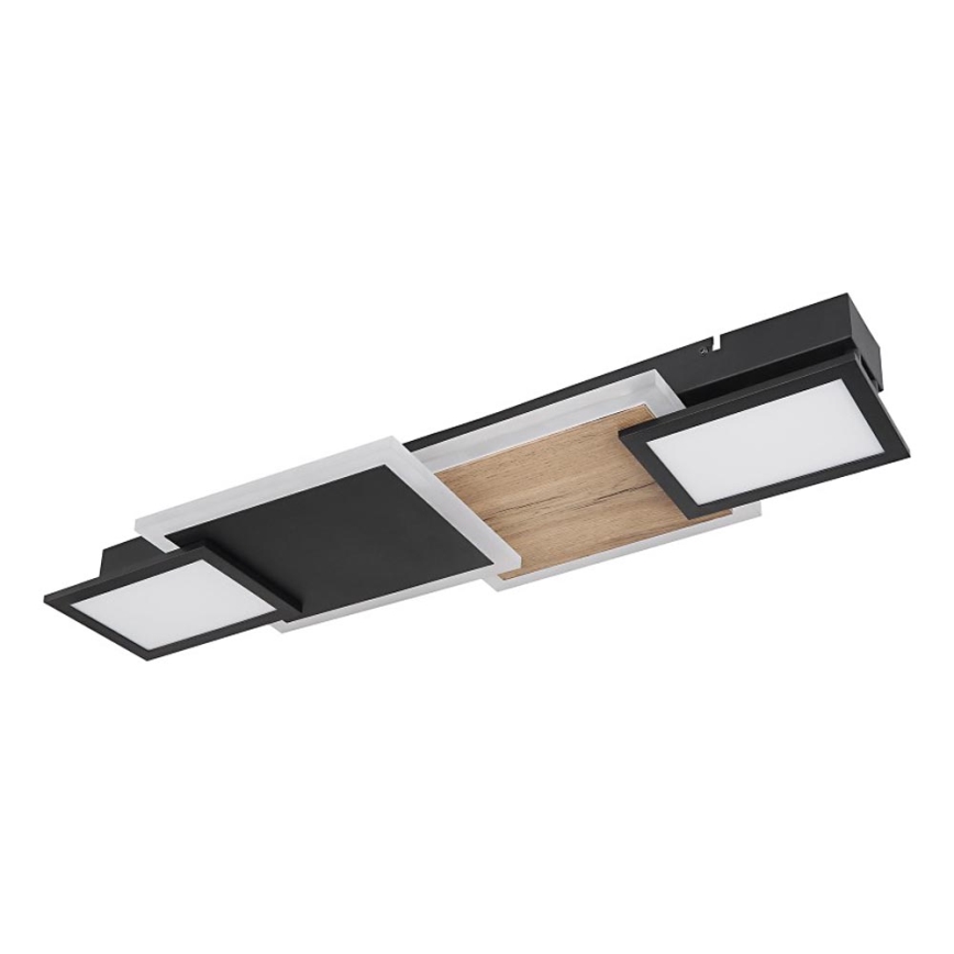 Globo 67279-30 - Lámpara de techo LED CAROLINE LED/30W/230V 25x71,5 cm beige/negro
