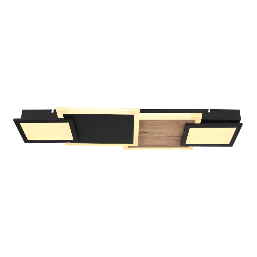 Globo 67279-30 - Lámpara de techo LED CAROLINE LED/30W/230V 25x71,5 cm beige/negro