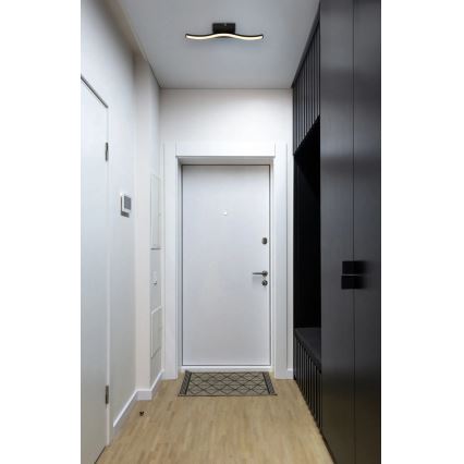 Globo - Lámpara de techo LED LED/6W/230V 3000K negro