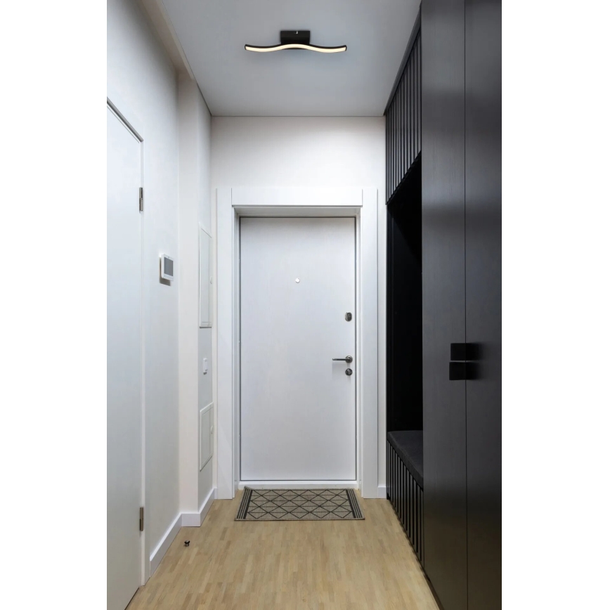 Globo - Lámpara de techo LED LED/6W/230V 3000K negro