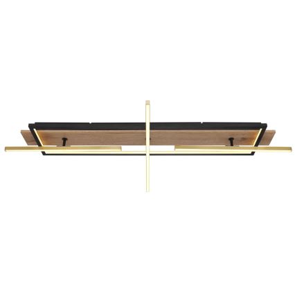 Globo 67296D2 - Lámpara de techo LED BEATRIX LED/48W/230V 60,5x100 cm marrón