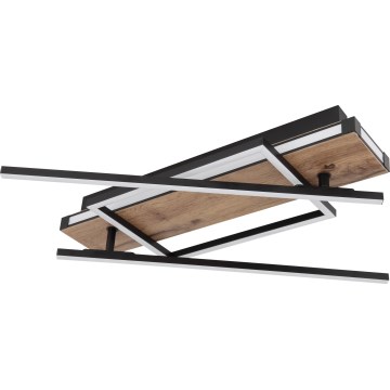Globo 67299D3 - Lámpara de techo LED COLLI LED/40W/230V 88x120 cm beige/negro