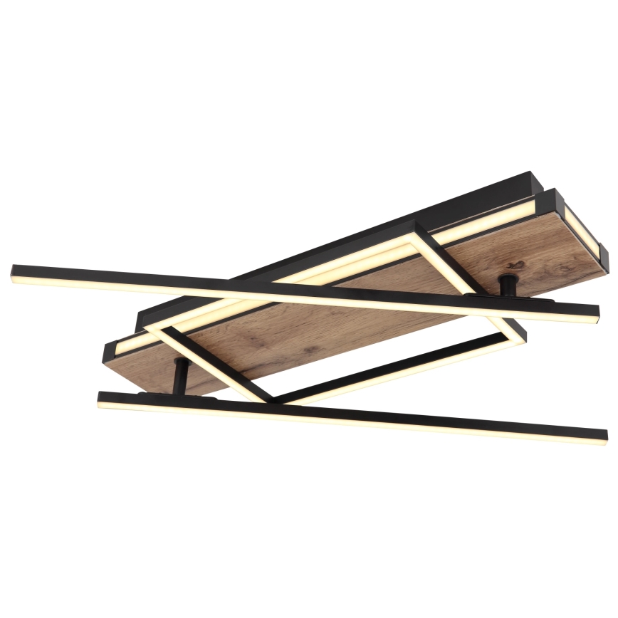 Globo 67299D3 - Lámpara de techo LED COLLI LED/40W/230V 88x120 cm beige/negro