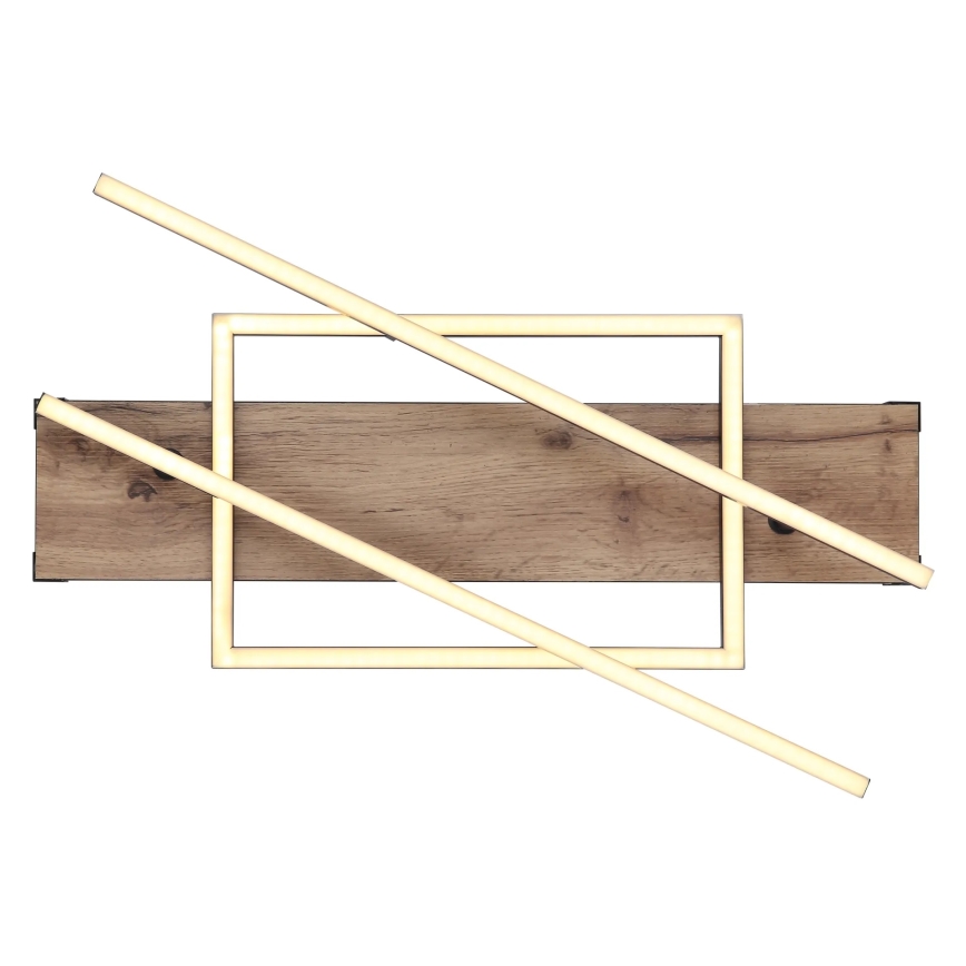 Globo 67299D3 - Lámpara de techo LED COLLI LED/40W/230V 88x120 cm beige/negro