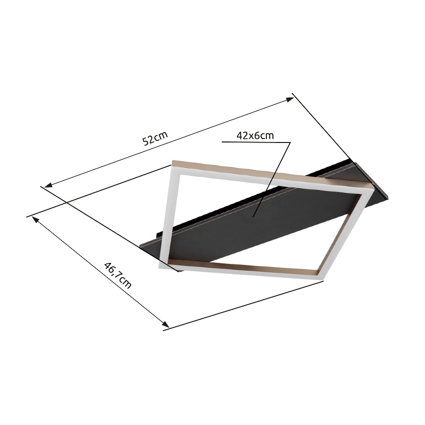 Globo - Plafón LED LED/18W/230V