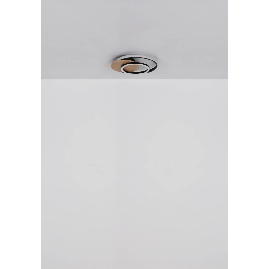 Globo - Plafón LED LED/24W/230V negro