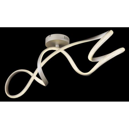 Globo - Lámpara de techo LED LED/30W/230V cromo mate