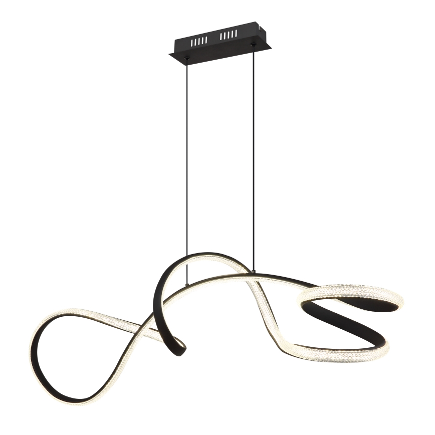 Globo - Lámpara LED colgante LED/40W/230V negro