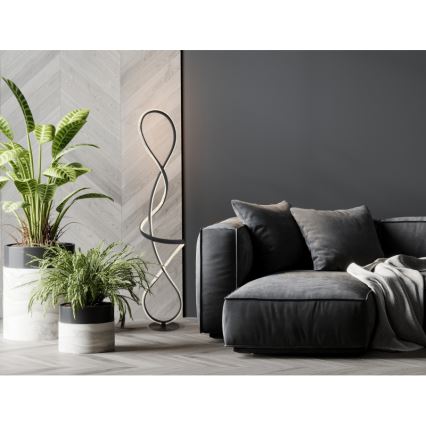 Globo - Lámpara LED de pie LED/36W/230V negro