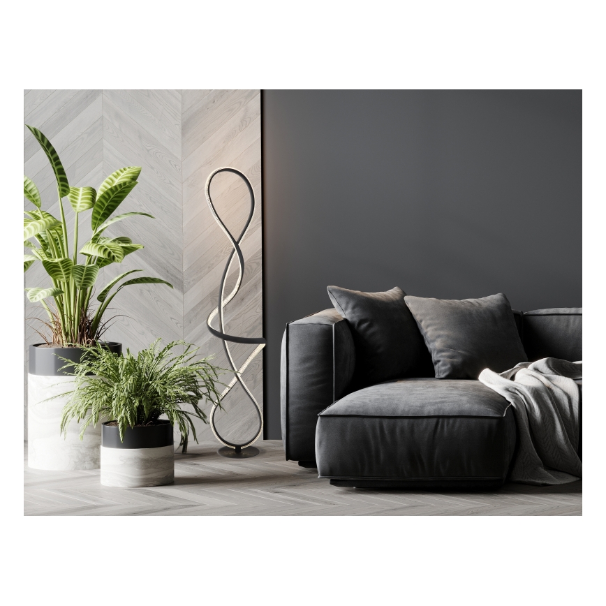 Globo - Lámpara LED de pie LED/36W/230V negro