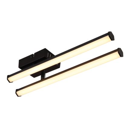 Globo - Plafón LED LED/12W/230V 3000K negro