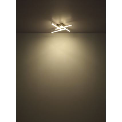 Globo - Plafón LED LED/24W/230V 4000K cromo mate