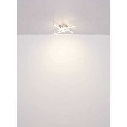 Globo - Plafón LED LED/24W/230V 4000K cromo mate