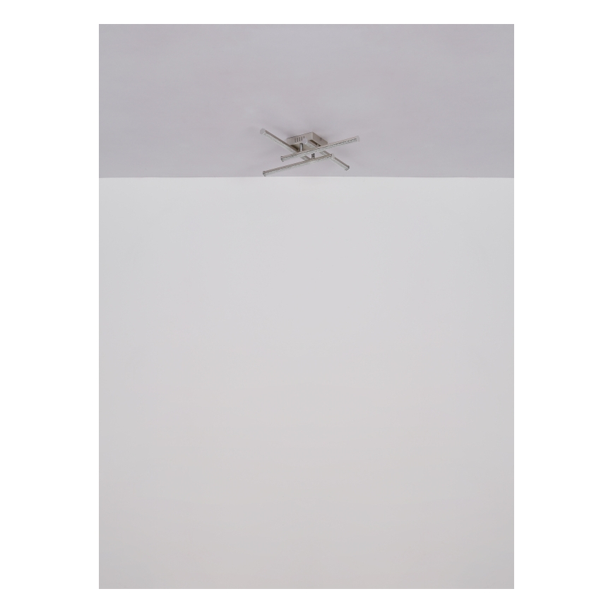 Globo - Plafón LED LED/6W/230V 4000K cromo mate