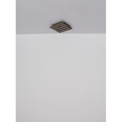 Globo - Plafón LED LED/30W/230V 3000K 45x45 cm madera