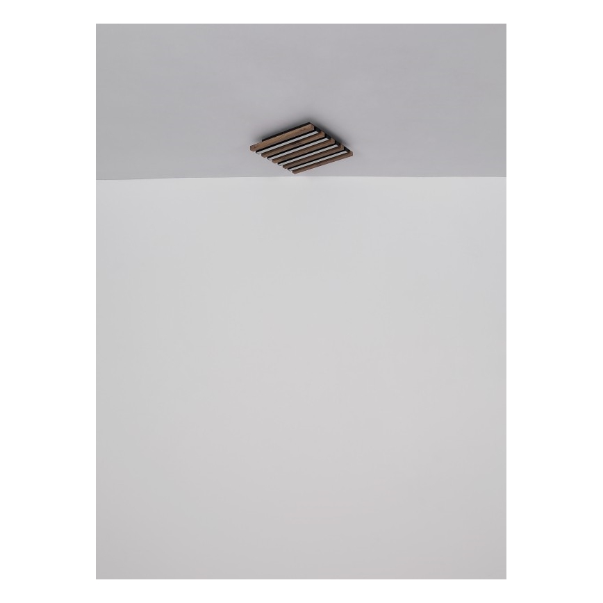Globo - Plafón LED LED/30W/230V 3000K 45x45 cm madera