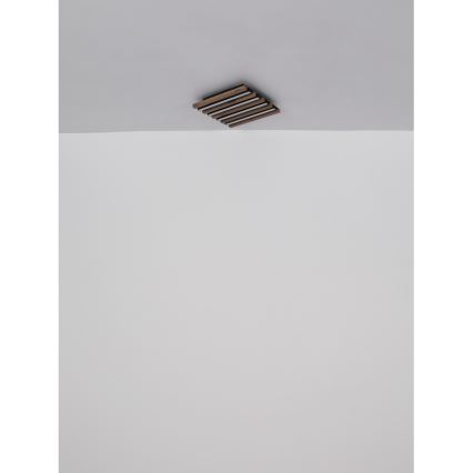 Globo - Plafón LED LED/30W/230V 3000K 80x20 cm madera
