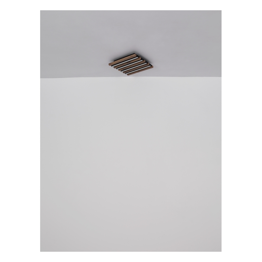 Globo - Plafón LED LED/30W/230V 3000K 80x20 cm madera