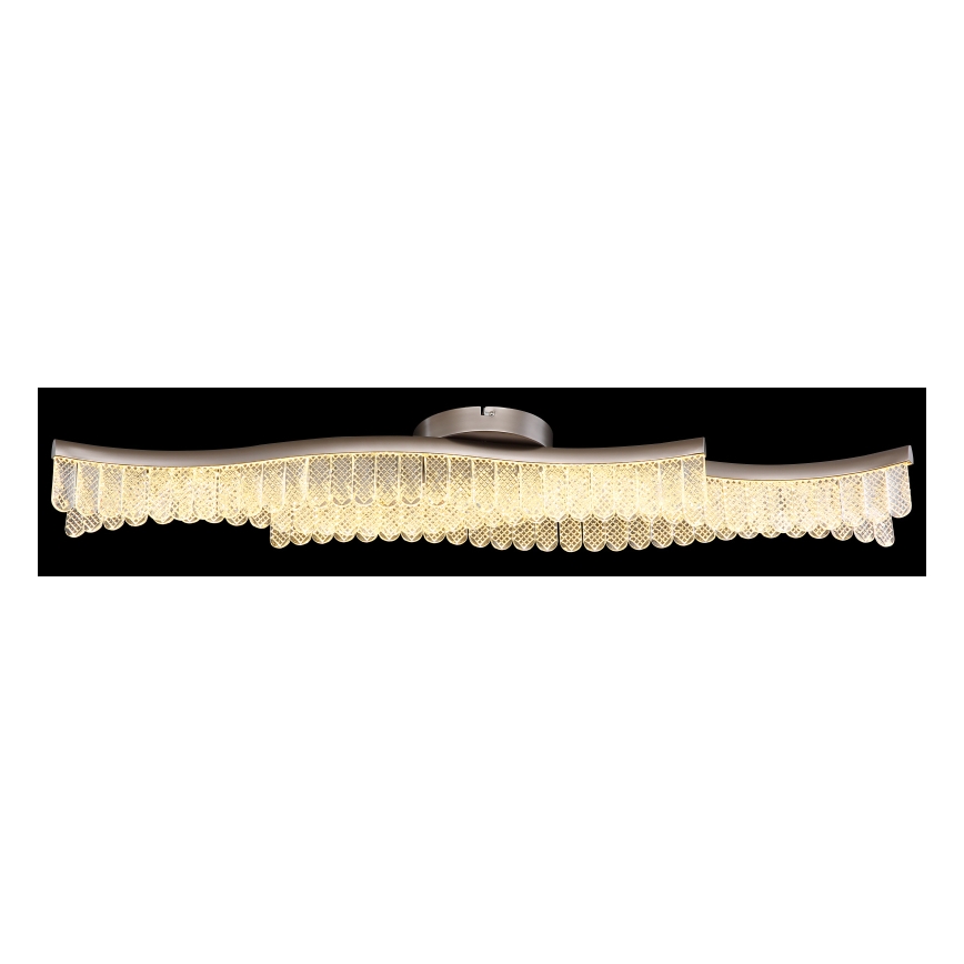 Globo - Plafón LED LED/35W/230V 3200K 18x108 cm cromo mate