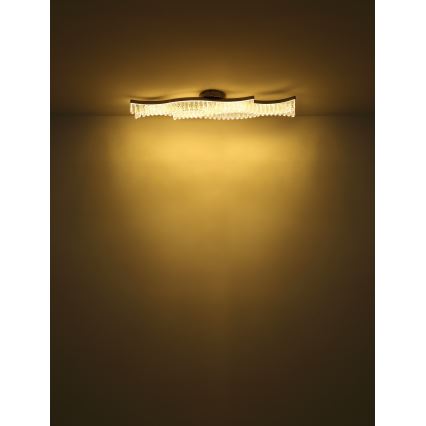 Globo - Plafón LED LED/35W/230V 3200K 18x108 cm dorado