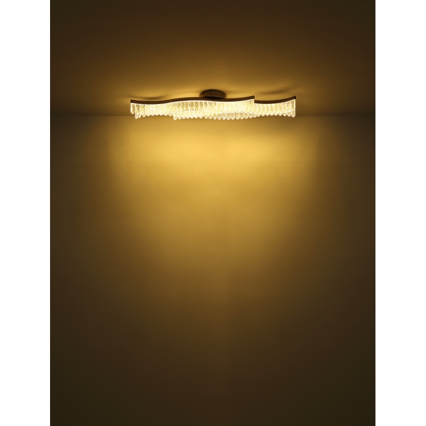 Globo - Plafón LED LED/35W/230V 3200K 18x108 cm dorado