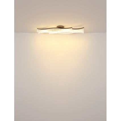 Globo - Plafón LED LED/35W/230V 3200K 18x108 cm dorado