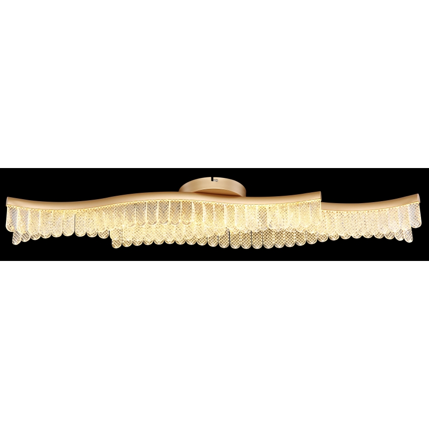 Globo - Plafón LED LED/35W/230V 3200K 18x108 cm dorado