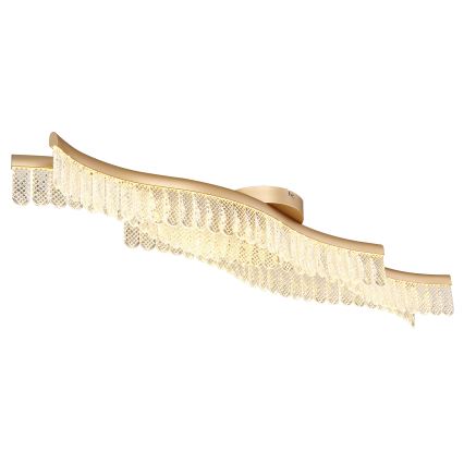 Globo - Plafón LED LED/35W/230V 3200K 18x108 cm dorado