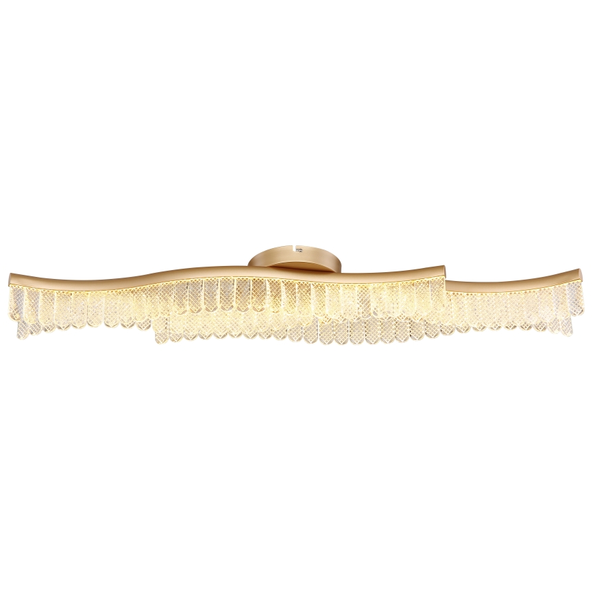 Globo - Plafón LED LED/35W/230V 3200K 18x108 cm dorado