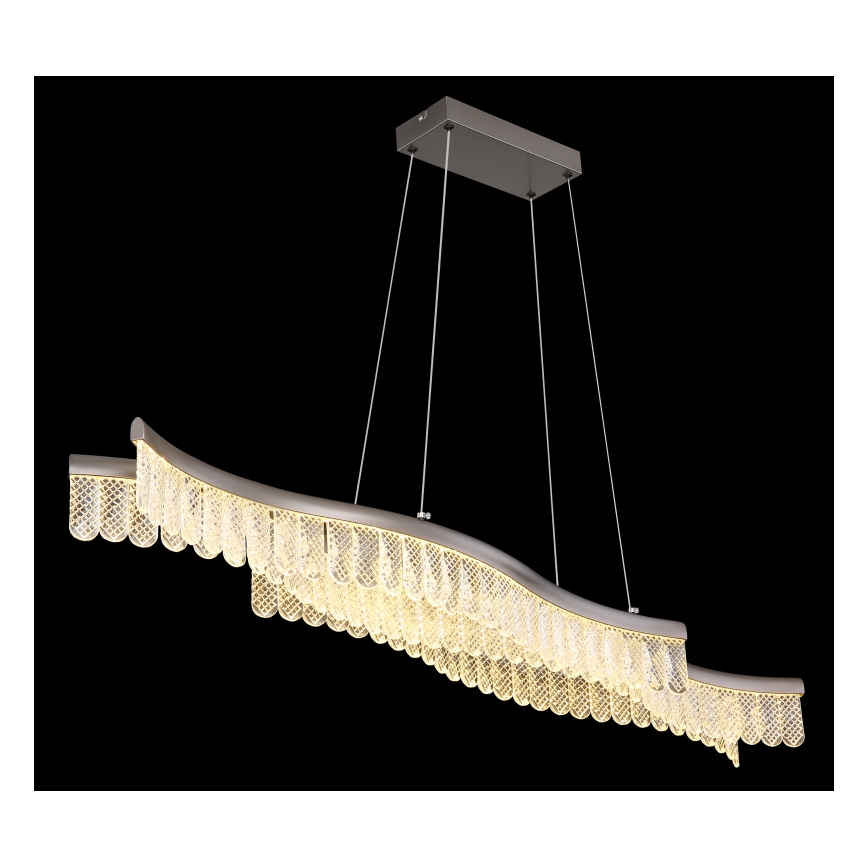 Globo - Lámpara LED colgante LED/35W/230V 3200K cromo mate
